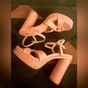 Coach pink Talina Sandal